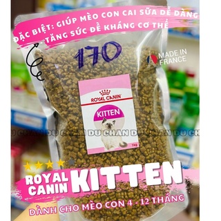 Royal Canin KITTEN 1kg - THỨC ĂN HẠT DÀNH CHO MÈO CON