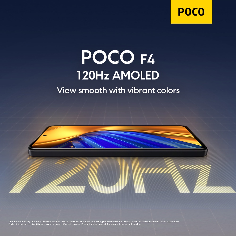 Điện thoại XIAOMI POCO F4 6+128GB/ 8+256GB Snapdragon 870 tám lõi 5G 120Hz camera 64MP Amoled DotDisplay 6.67