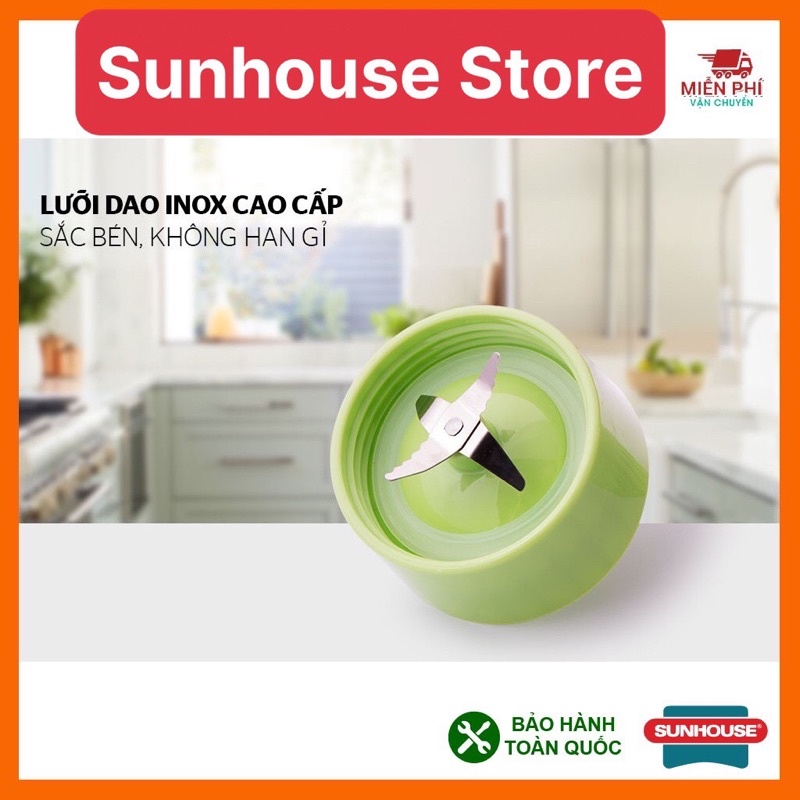 Máy xay sinh tố Sunhouse SHD5112, Máy xay sinh tố với cối lớn giúp việc pha chế rau củ quả, thực phẩm dễ dàng.