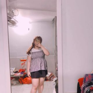 Set áo dây peplum