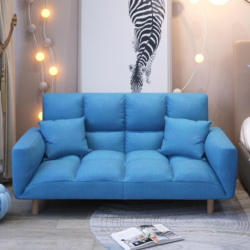 Ghế sofa lười căn hộ nhỏ cho thuê phòng có thể gấp lại giường ngủ đơn giản trải chiếu tatami ban công <