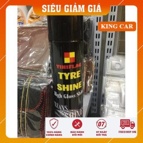 Bình xịt bóng lốp, chai xịt bóng lốp Tinifilag - Tyre Shine - hàng chính hãng - Shop KingCar