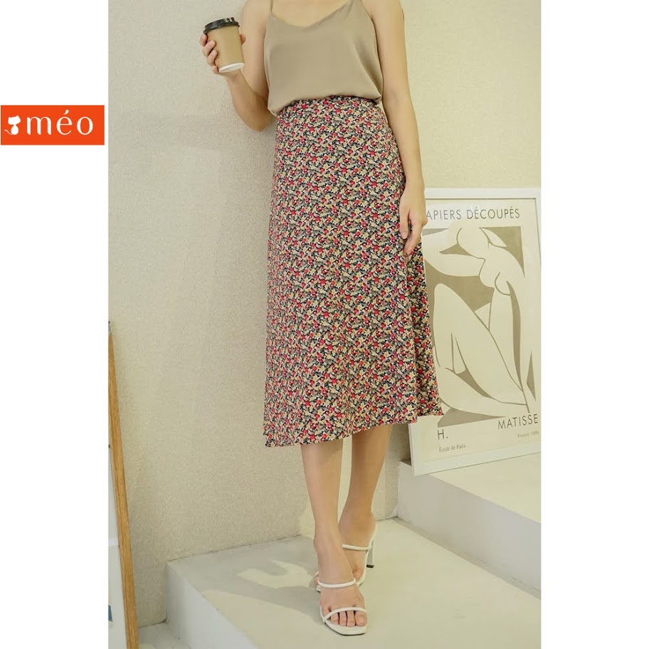 Chân váy dài hoa nhí Binky [MÉO SHOP] | BigBuy360 - bigbuy360.vn