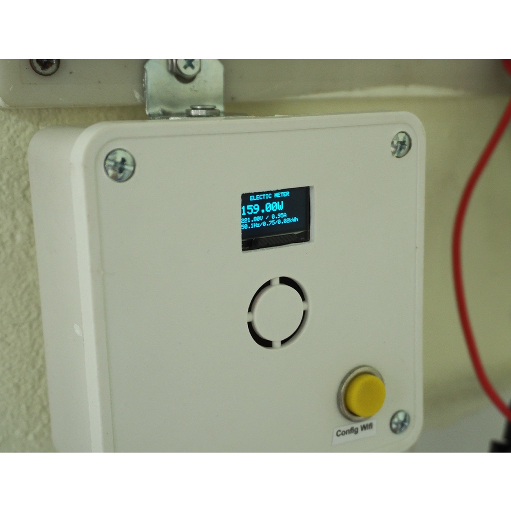 Công tơ điện tử 1 Pha WiFi 4E Projects Giám sát thông minh