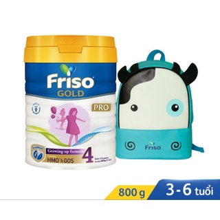 (Mẫu mới) 1 lon sữa Friso Gold 4 Pro 850g balo