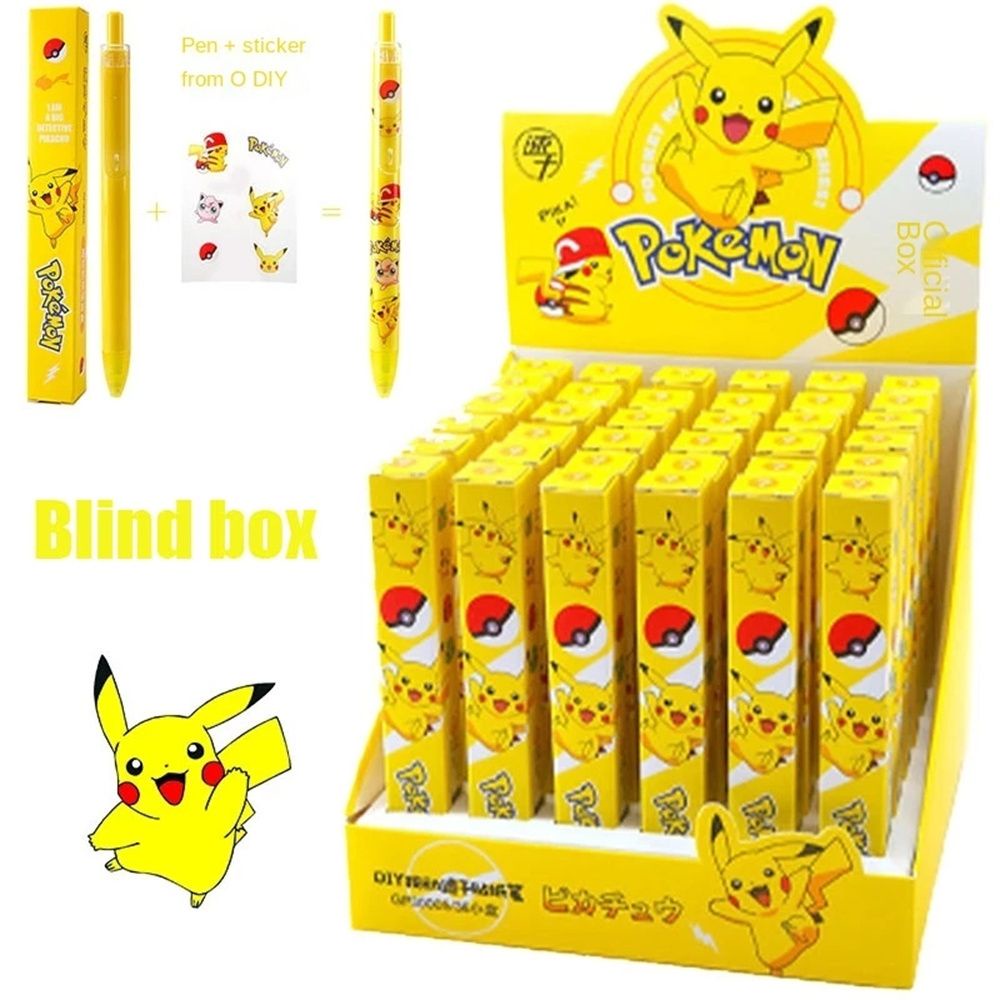 Bút Gel Họa Tiết Pikachu Dễ Thương Bắt Mắt Sành Điệu