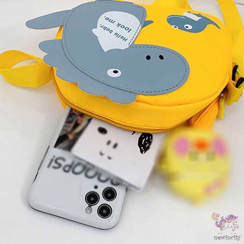 Túi Đeo Chéo Hình Khủng Long Dễ Thương Cho Bé