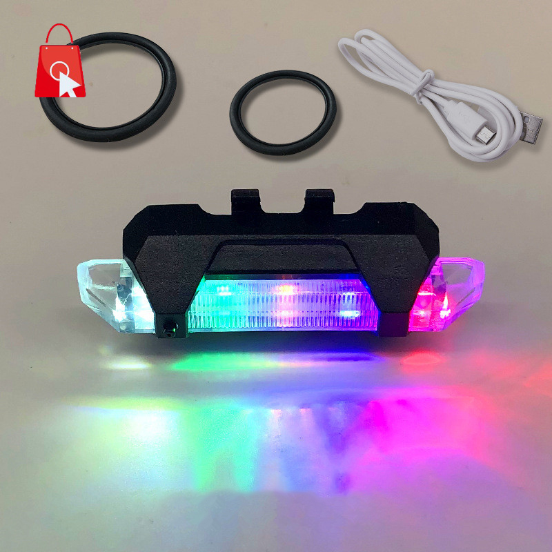 Đèn đuôi xe đạp leo núi Jp1 sạc Usb tiện dụng