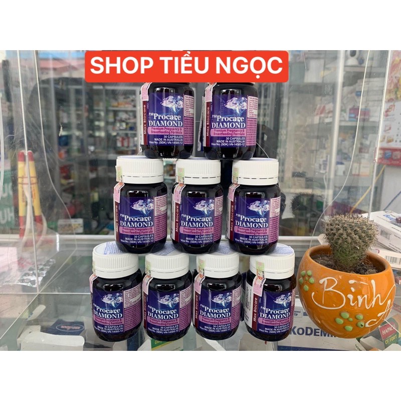 Procare diamond - bổ bà bầu tổng hơp- hàng chính hãng(mẫu mới date 2024)