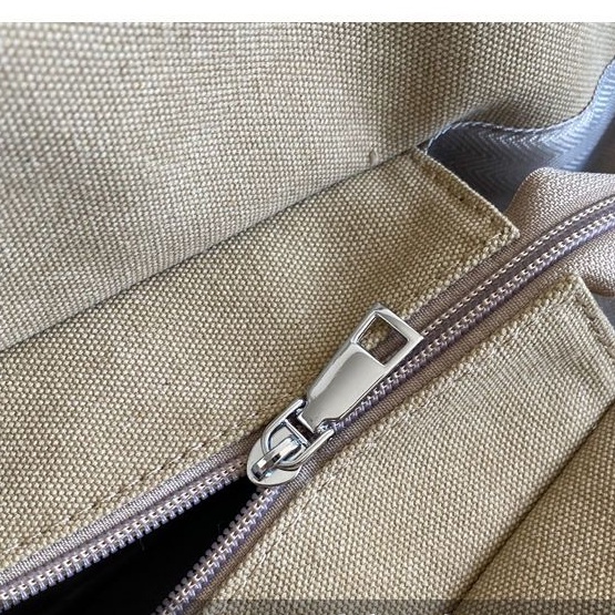 Túi Xách Vải Denim Đen Khóa Kéo Thời Trang Hàn Quốc Cho Nữ