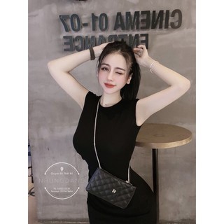 Váy body tay hến siêu sang