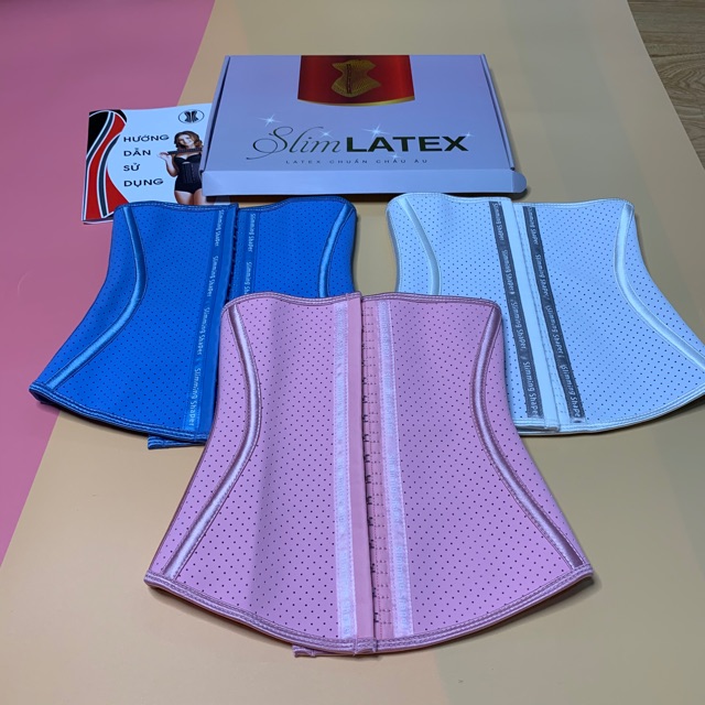 [Mã 12FMCGSALE1 giảm 10% đơn 250K] Đai Nịt Bụng SLIMMING SHAPER 3 màu xanh hồng trắng