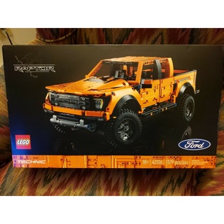 42126 đồ chơi lắp ráp iego technic ford® f-150 raptor - xe bán tải ford màu cam