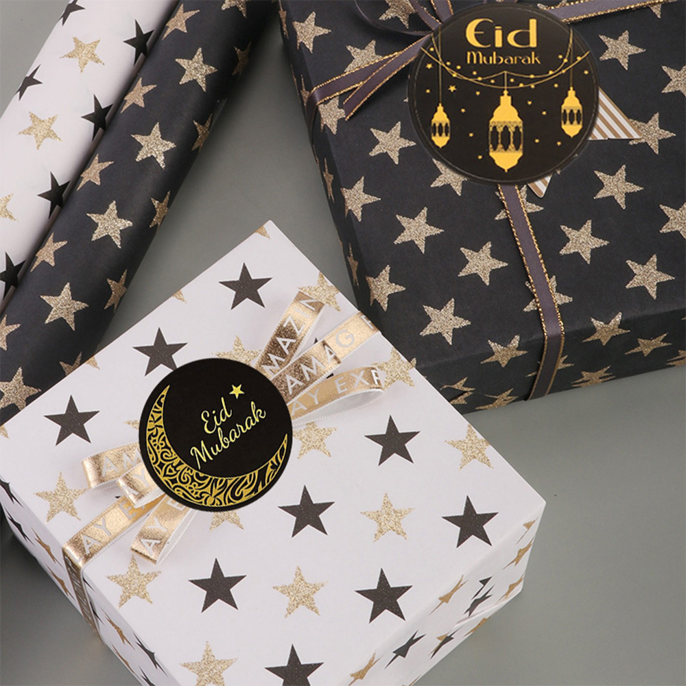 Set 120 Nhãn Dán Trang Trí Bánh Quy, Kẹo Đáng Yêu