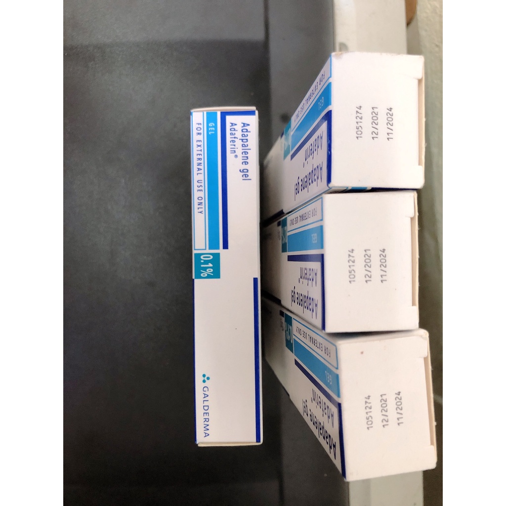 Adaferin Gel Adapalen Gel 0,1% dưỡng chống lão hóa da