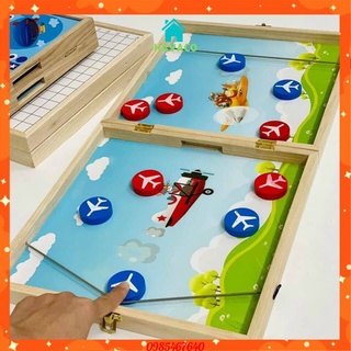 Bàn cờ 3 trong 1: Cờ Búng, Cờ cá ngựa, Cờ caro