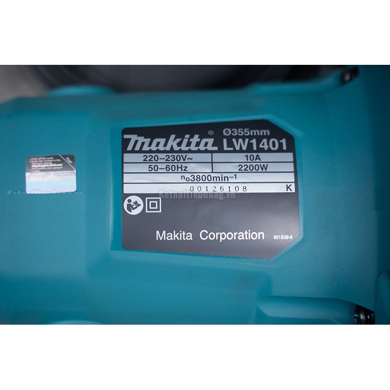 Máy cắt sắt Makita LW1401