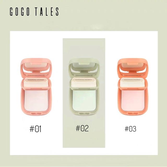 Gogo Tales - Phấn nén kiềm dầu che khuyết điểm No-Sebum mineral powder Gogotales | BigBuy360 - bigbuy360.vn
