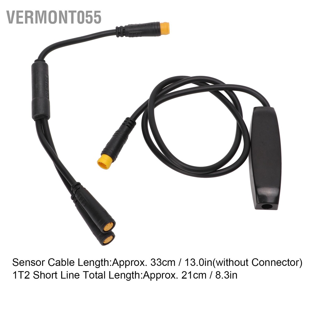 Vermont055 E Bike Shifting Sensor Protect Engine Giao diện 3 pin Conversion Kit Bộ phận để nâng cấp sửa đổi EBicycle