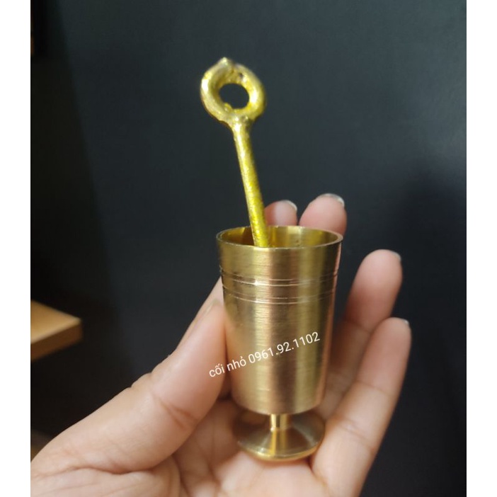 Cối giã trầu ống vôi tô nhỏ hàng y hình giá rẻ nhất