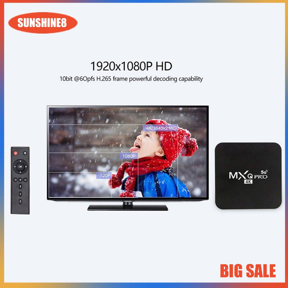 【SUN】Android TV Box  M-RPO 4K S905Hộp tivi thông minh  TV Box 1GB+ 8GB  Siêu nét Máy nghe nhạc đa phương tiện thông minh với hộp TV mạng đáng tin cậy