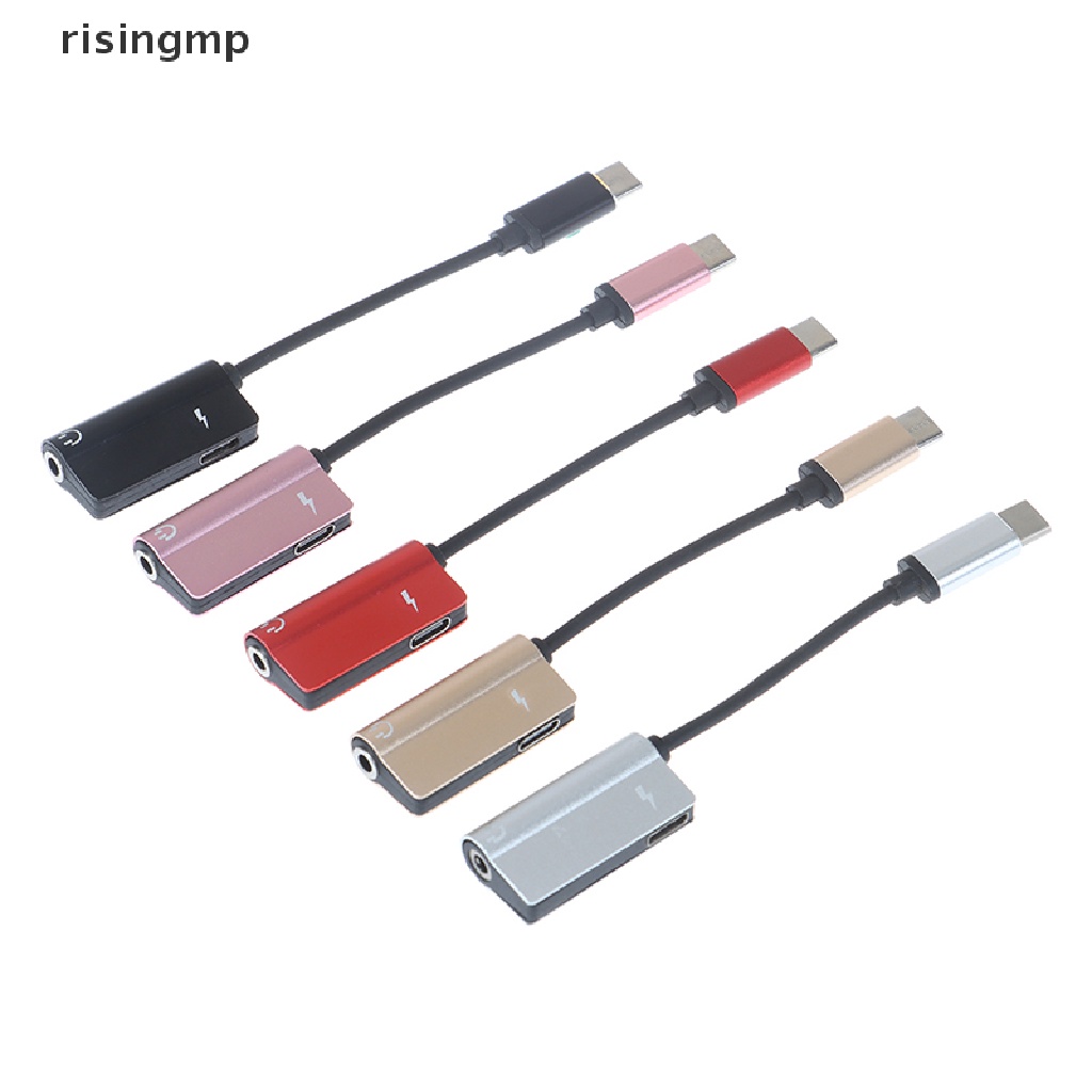 Dây cáp âm thanh usb type c 2 trong 1 sang giắc cắm 3.5mm