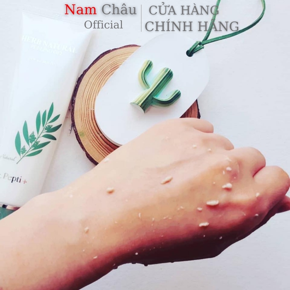 Tẩy Tế Bào Chết Dr Pepti Herb Natural Peeling Gel Trắng Mịn da 130ml NPP Nam Châu