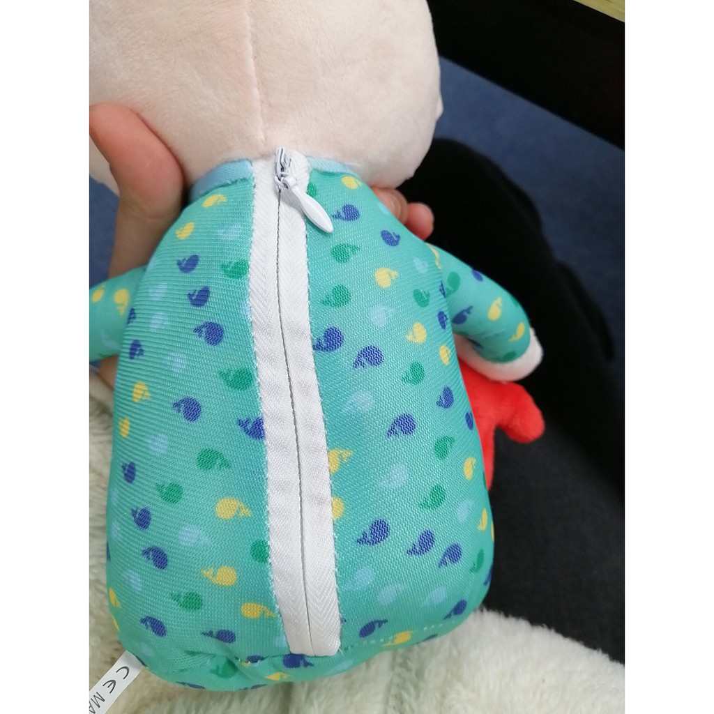 Y46【Singing JJ】Plushie Toy Baby Stuffed Doll Bedtime with 7English Songs Soft Plush Toy for Babies Kids Gifts Baby Educational Toys