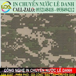 Màng film in chuyển nước vân camo LDCM003