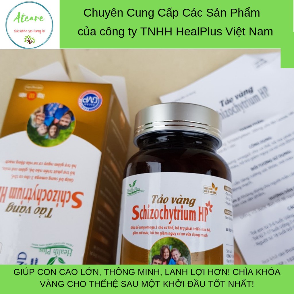 tảo vàng cao cấp nhật💖FREESHIP💖Tảo vàng SCHIZOCHYTRIUM LITCCC7221 | Thế Giới Skin Care