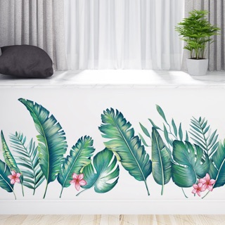 Decal dán tường lá chuối MS-67 [Sticker dán tường]