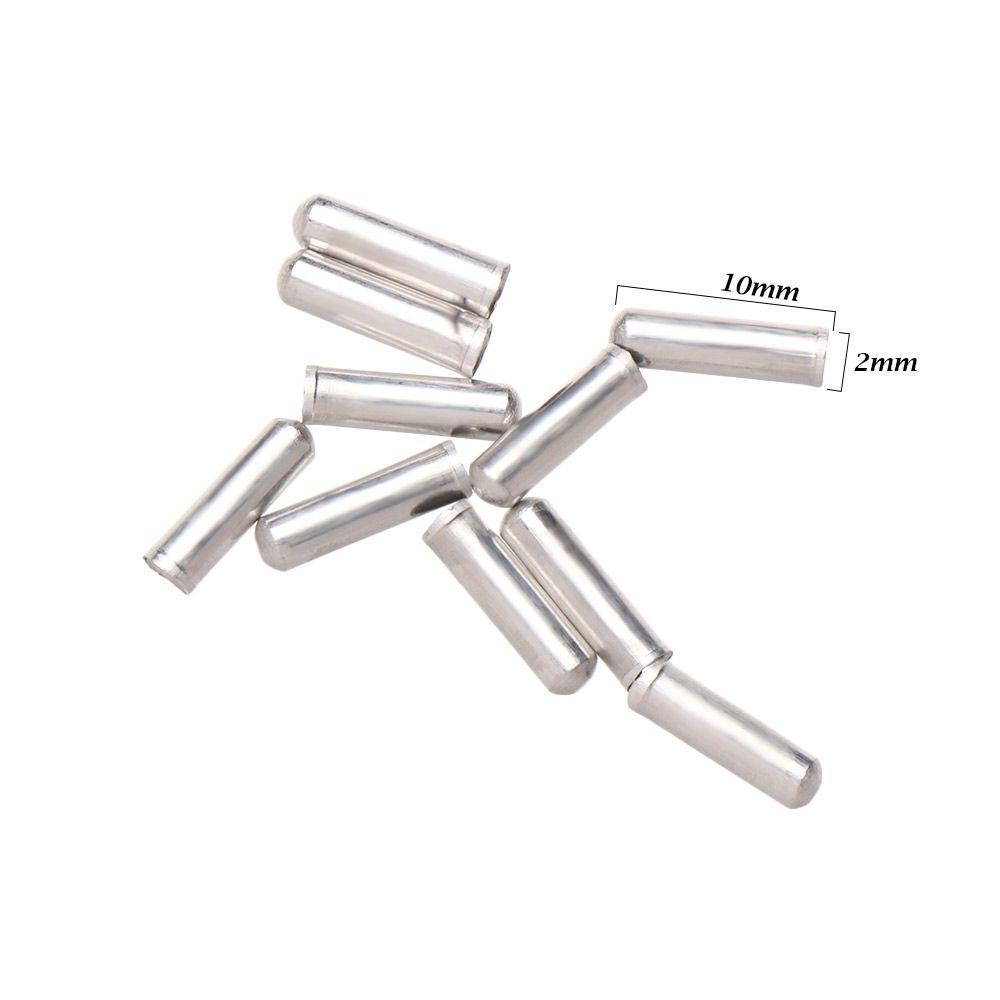 Bộ 100 Vỏ Bọc Dây Phanh Xe Đạp Bằng Hợp Kim Nhôm 2 / 3 / 5mm