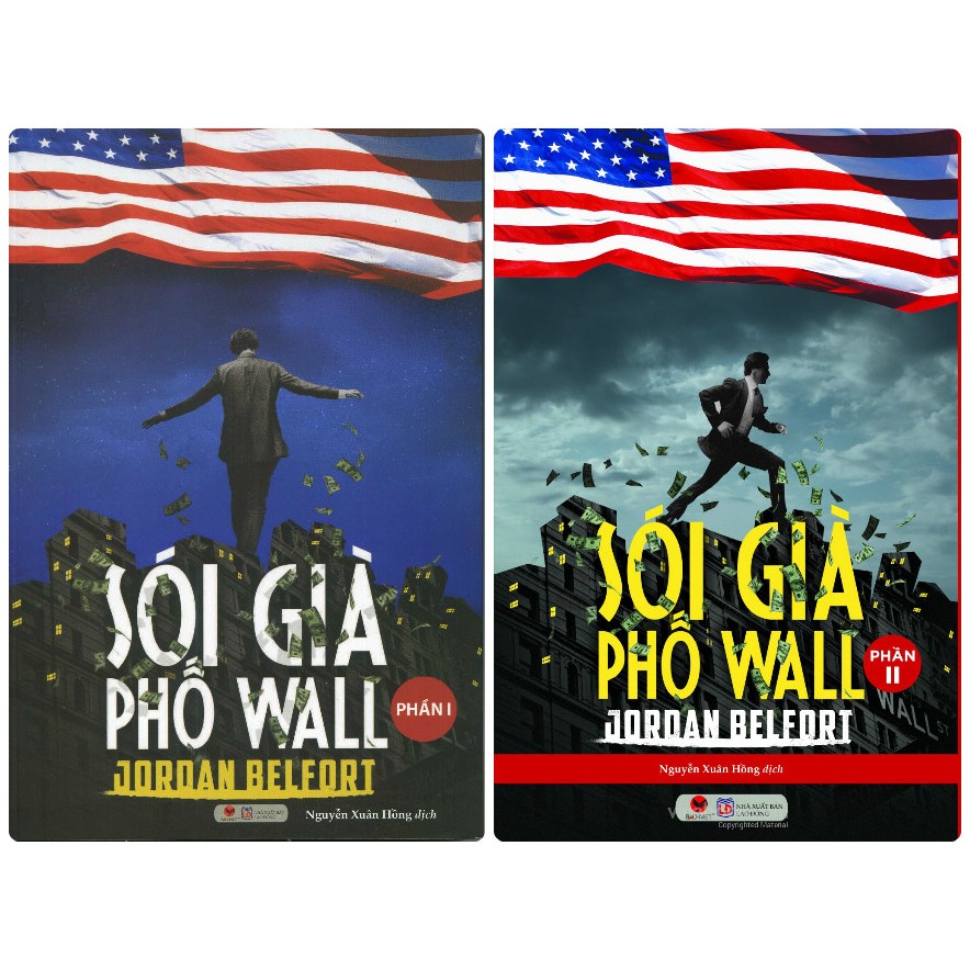 Sách Trọn bộ 2 tập Sói già phố Wall - Jordan Belfort