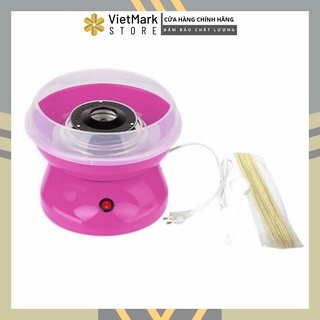 [ Freeship ] Máy làm kẹo bông gòn + Tặng 10 que quấn kẹo + 1 muỗng cao cấp