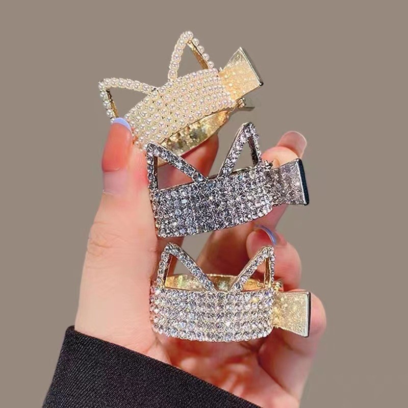 Kẹp Tóc Càng Cua Đính Đá Sang Trọng