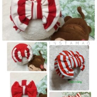Mũ turban nơ bé gái