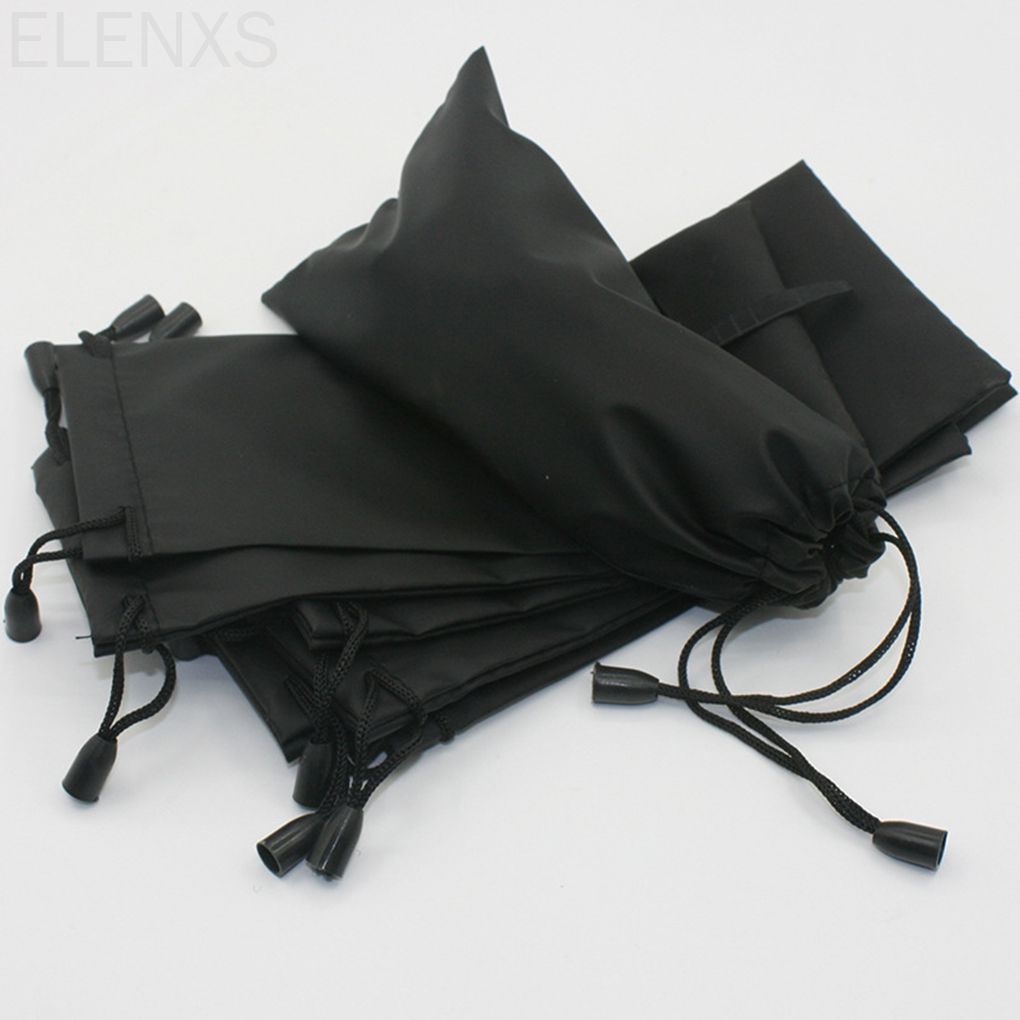 Túi rút màu đen đựng kính mát tiện lợi