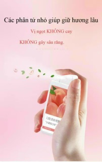 XỊT THƠM MIỆNG HƯƠNG ĐÀO/BẠC HÀ