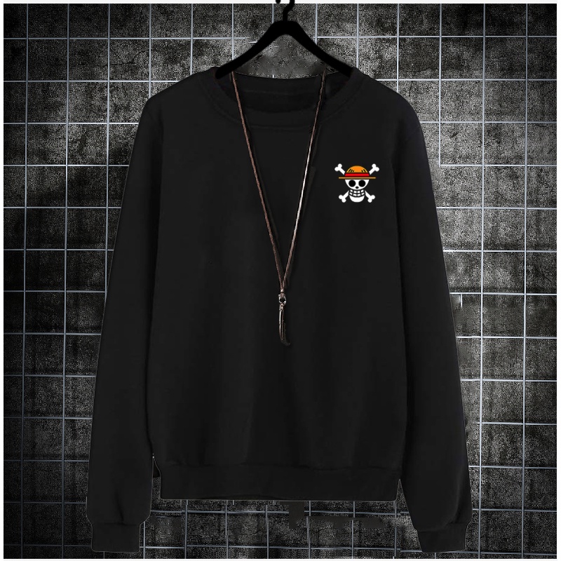 Sweater One piece băng hải tặc mũ rơm