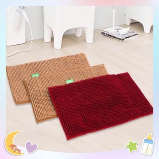Thảm cục bồng lau chân siêu thấm, Chống Trơn Trượt Kích Thước 30cm x 50cm (Màu Ngẫu Nhiên)