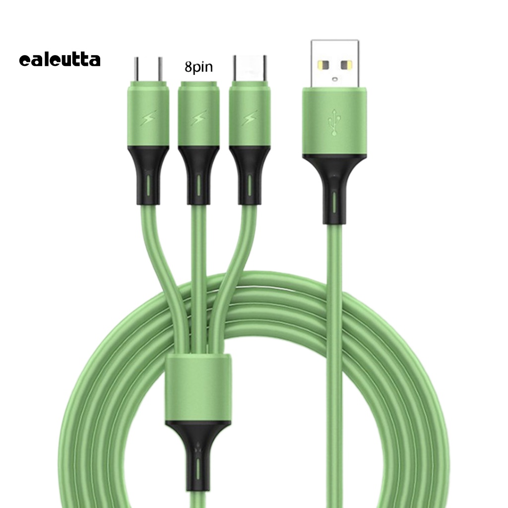 Dây Cáp Sạc Nhanh Đầu Ra Type-C 8-pin Micro USB Dành Cho Điện Thoại