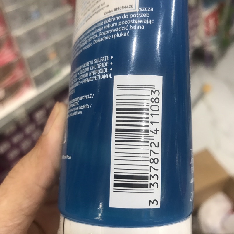 Gel Rửa Mặt Kiểm Soát Dầu LA ROCHE-POSAY EFFACLAR 200ml