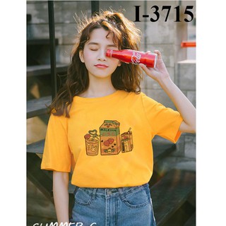 I3715 áo thun nữ tay lỡ siêu dễ thương