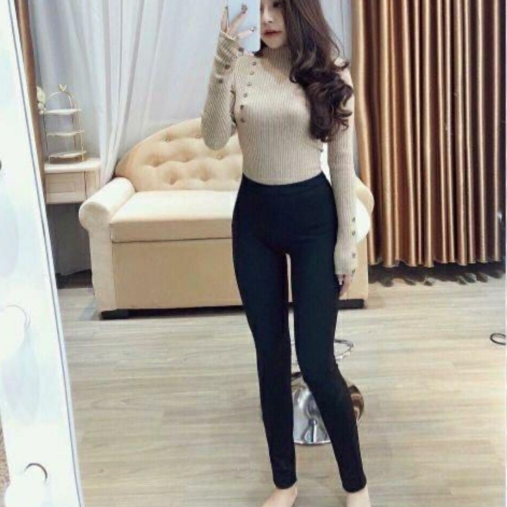 Quần Legging Nữ 4 Túi - Cotton Co Dãn | BigBuy360 - bigbuy360.vn