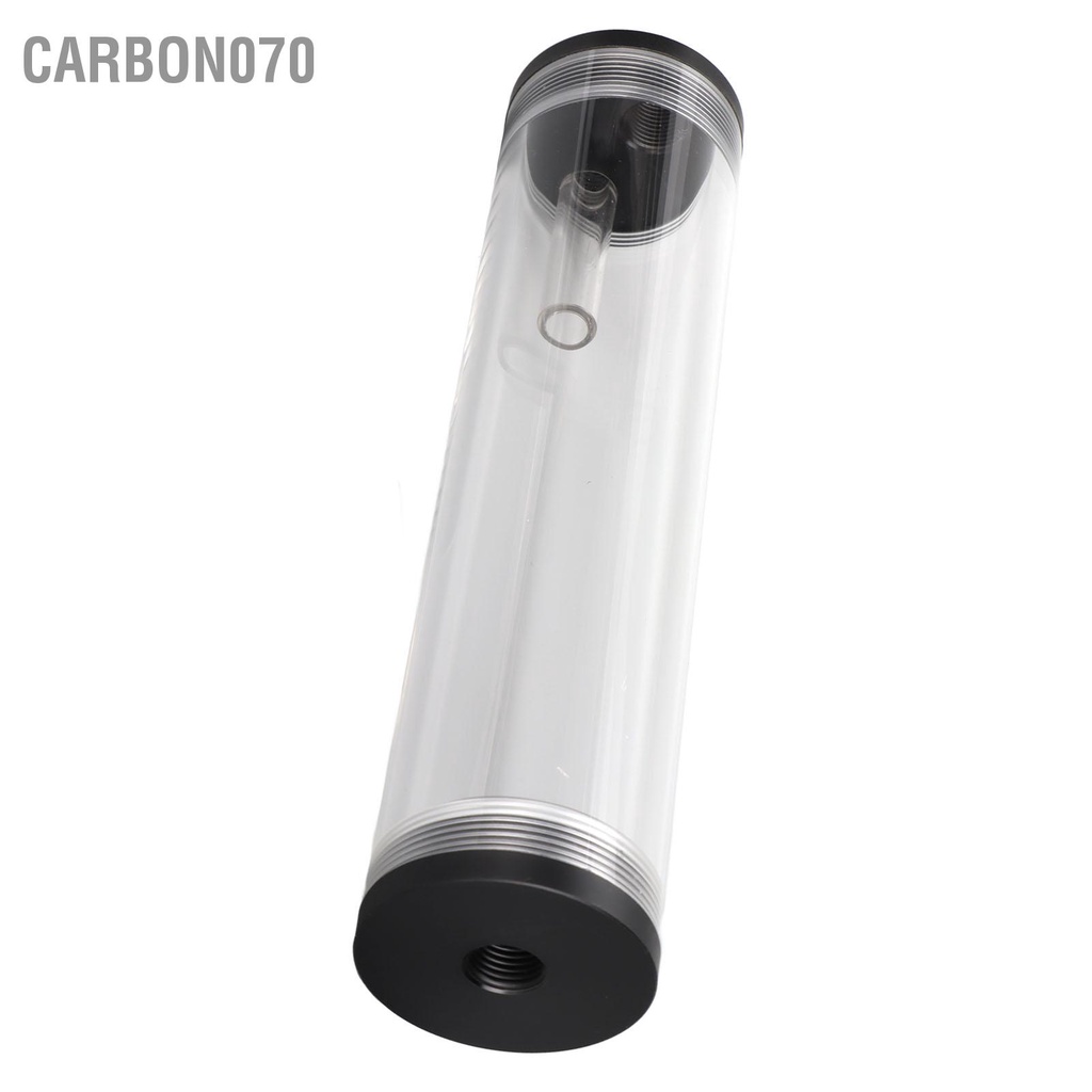 Bình chứa nước làm mát dài 210mm/ 8.3 inch bằng nhựa acrylic 3 lỗ G1/ 4in PC có độ ồn thấp (Carbon070)