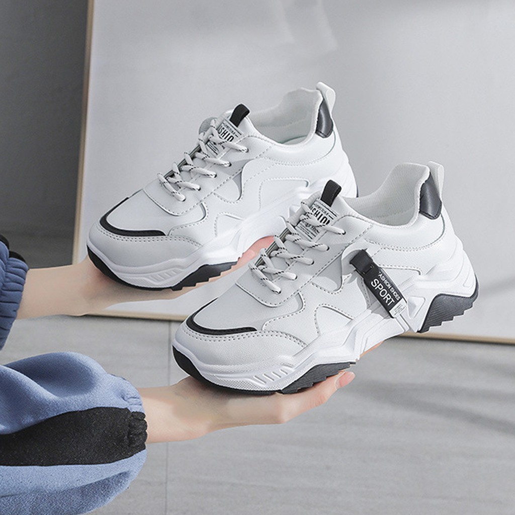 Giày Nữ [Freeship - Kèm Quà Tặng] Giày Sneaker Nữ Thể Thao Ulzzang Hàn Quốc