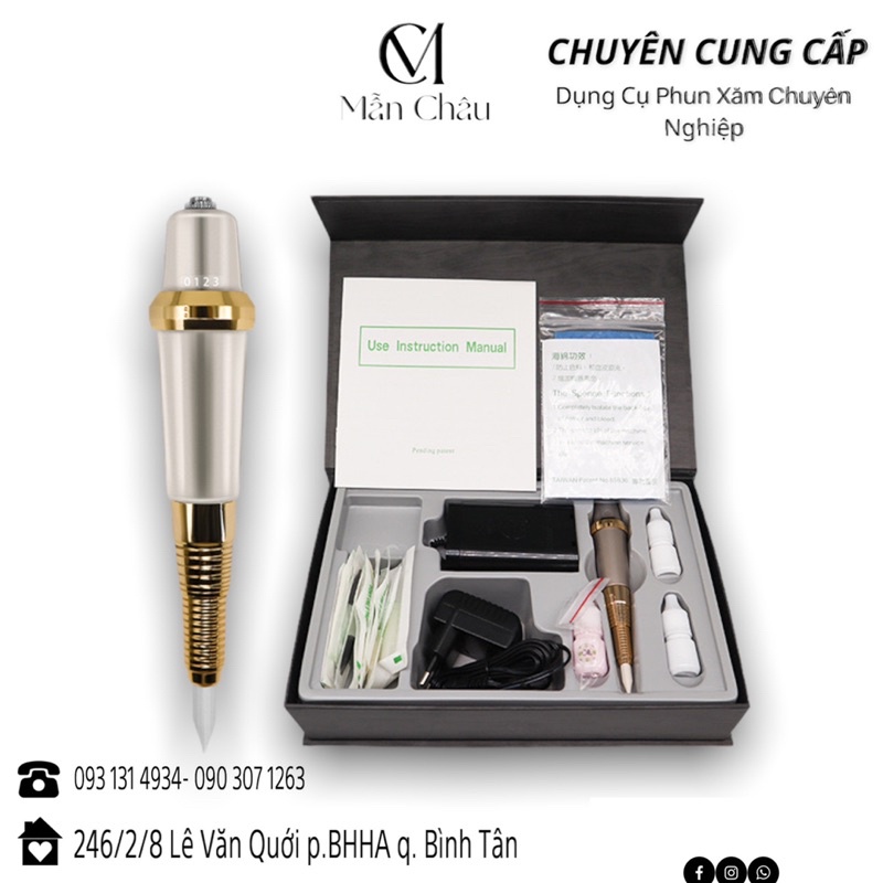 Máy Tạo Sợi Và Phun Điêu Khắc Mày Môi Giansun 9430