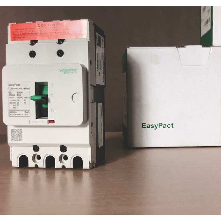 Bộ ngắt mạch EasyPact dạng khối MCCB Schneider EZS400F/N số pha 3P-4P 380/415V 315A-350A-400A
