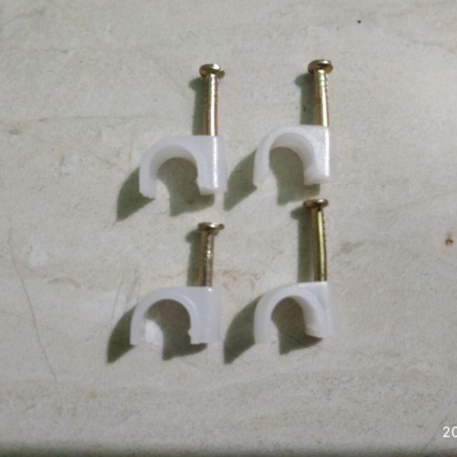 Combo 10 bịch móc đóng dây điện 5mm,7mm,10mm,11mm,13mm,16mm