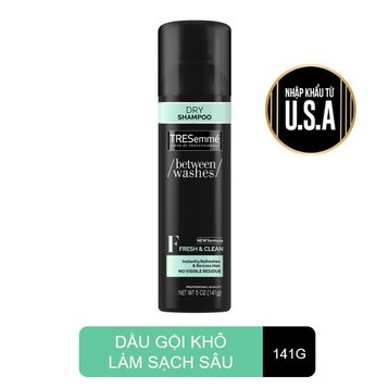 Dầu Gội Khô TRESemme Dry Shampoo Fresh &amp; Clean 141gr